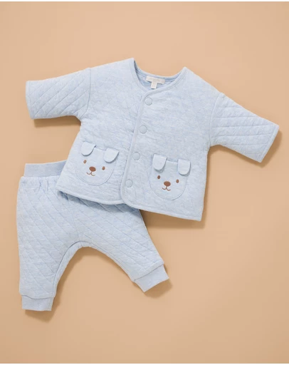 Purebaby - Quilted Track Set-Kids-Babies