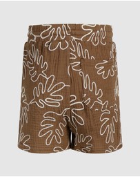 Rock Your Kid - Everyday Textured Shorts - Kids-Teens