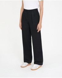 Huffer - Classic Pleat Pants