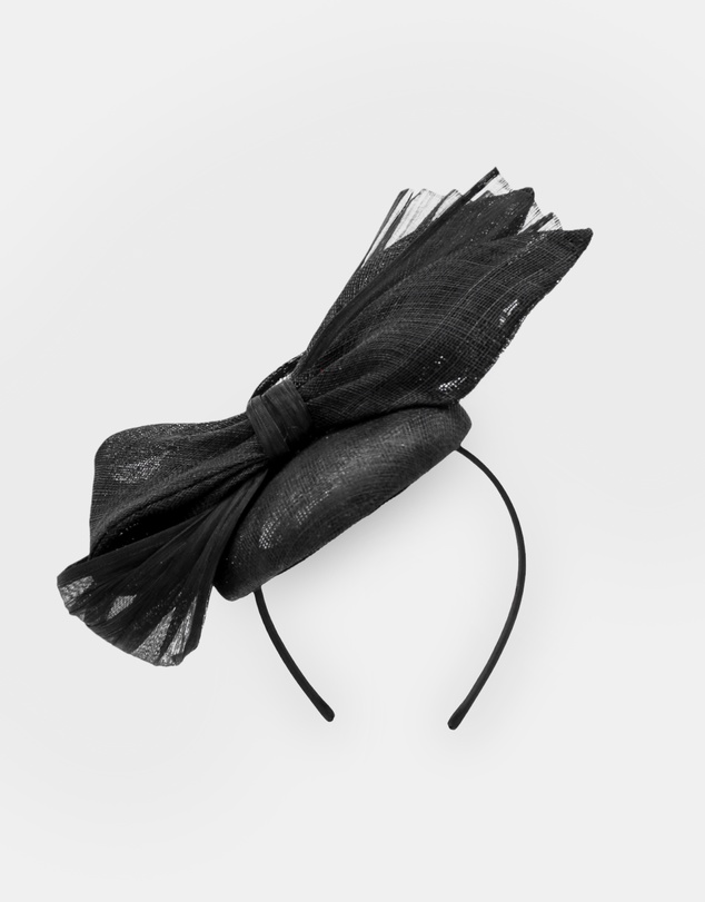 Morgan & Taylor - Illiana Fascinator in Black