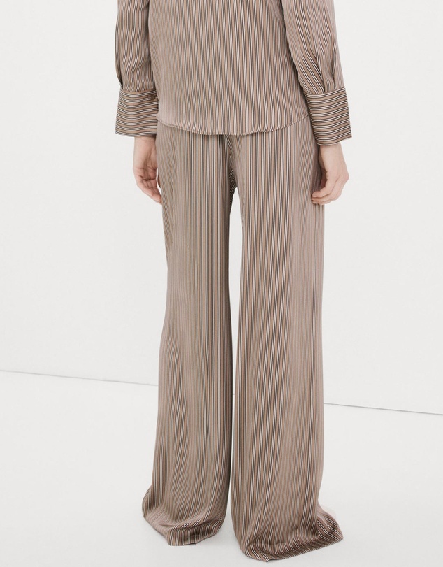 M.N.G - Satin Striped Trousers