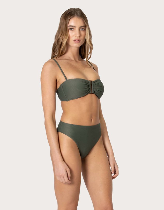 Baku Swimwear - Rococco Ring Bandeau Bikini Bra Top