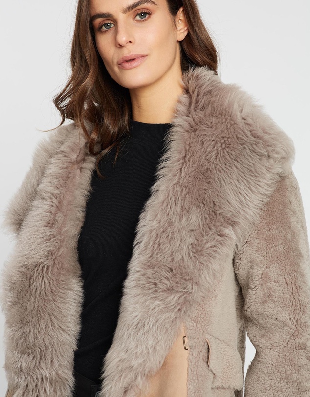 West 14th - Spring Street Shearling Coat