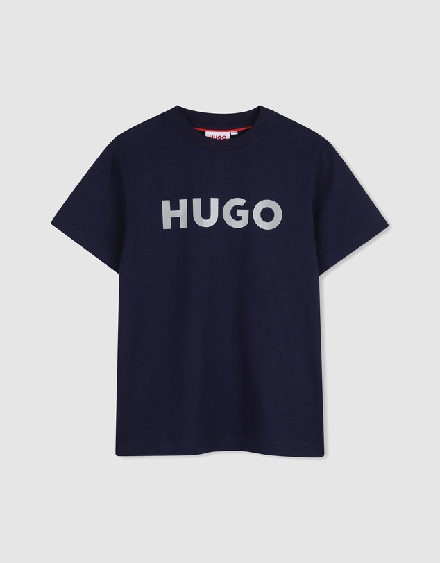 HUGO - Logo Short Sleeve T-Shirt - Kids-Teens