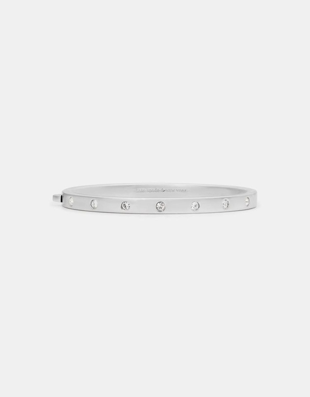 Kate Spade - Metal Stone Hinged Bangle