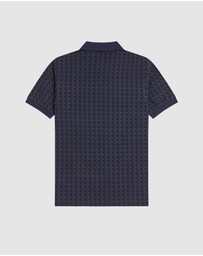 Fred Perry - Slanted Geometric Print Fred Perry Shirt