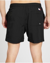 Tommy Hilfiger - Colour Blocked Slim Fit Mid Length Drawstring Swim Shorts