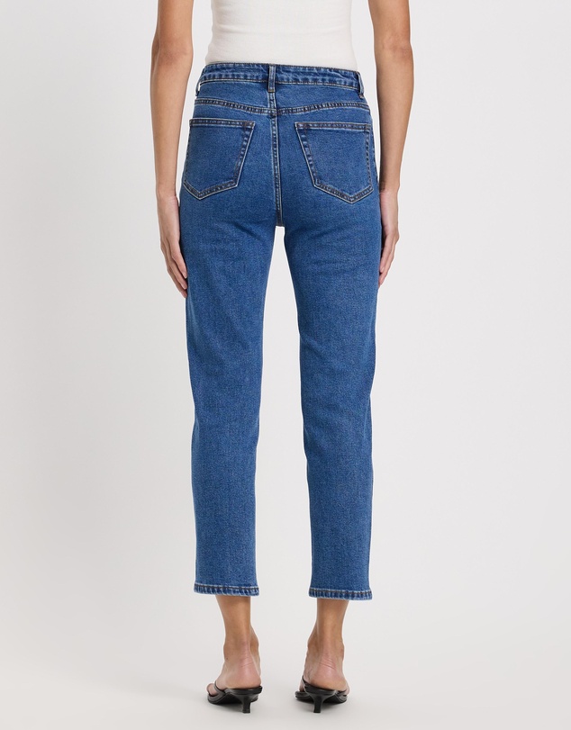 The Fated - Izzy Cropped Mum Jeans
