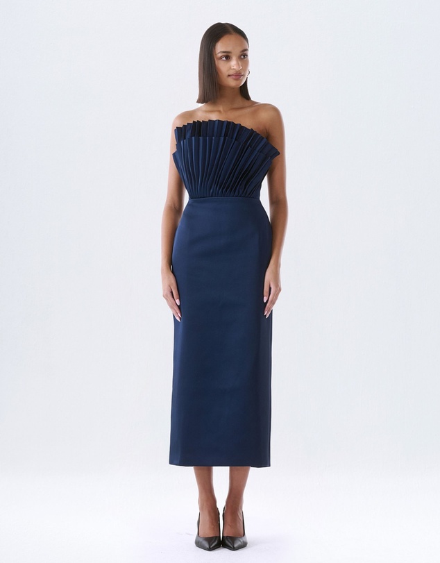 JUSTIN TONG - Rory Pleated Gown