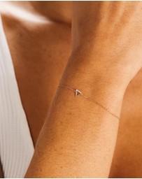 Luna Rae - Solid Gold - Water Element Diamond Bracelet