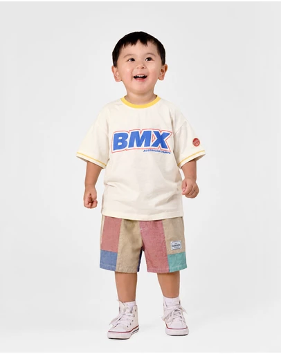 Goldie + Ace - Patchwork Noah Pocket Shorts