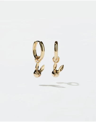 Meadowlark - Bunny Charm Earrings