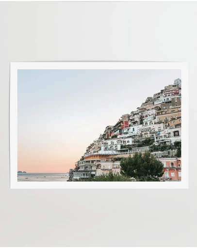 LEGGERA - Positano Sunset Print