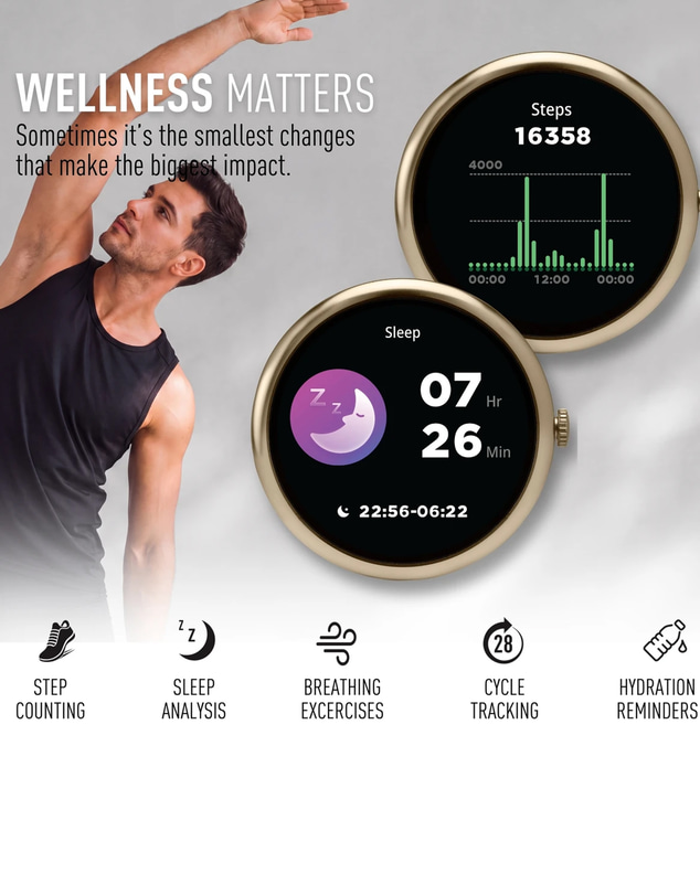 Reflex Active - Spectra 300R Dark Grey Smart Watch