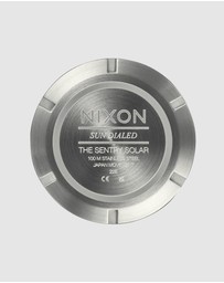 Nixon - Sentry Solar Stainless Steel