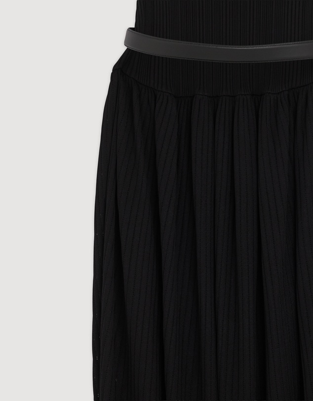 Revibe - Repaired Self Portrait Bandeau Knit Midi Dress - AU 12