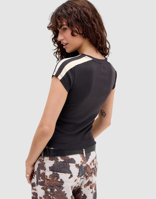 BDG By Urban Outfitters - Dalston Football Baby Tee
