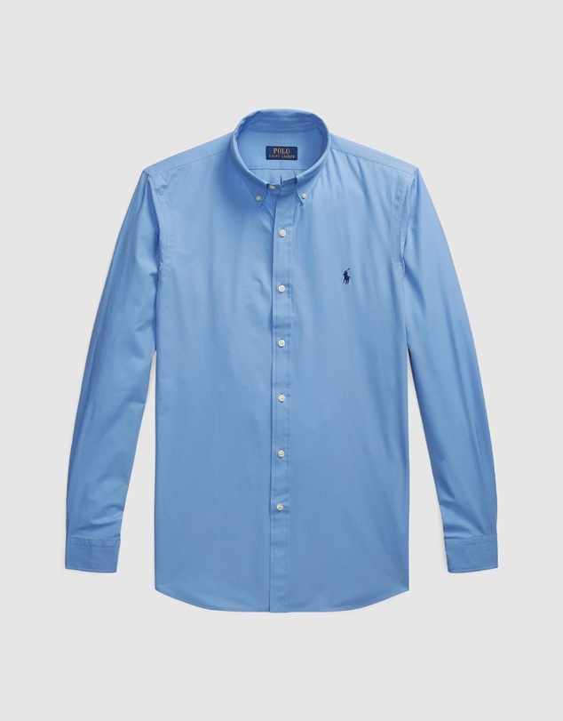 Polo Ralph Lauren - Slim Fit Stretch Poplin Shirt- ICONIC EXCLUSIVE