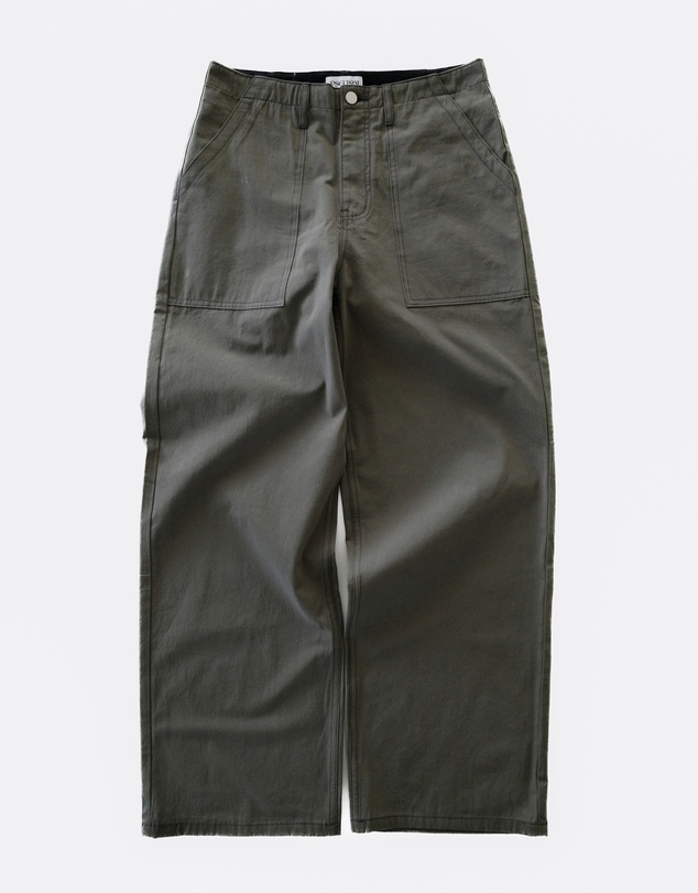 PSEUSHI - Loose Cut Canvas Fatigue Pants