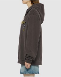 Onitsuka Tiger - Washed Sweat Hoodie - Unisex