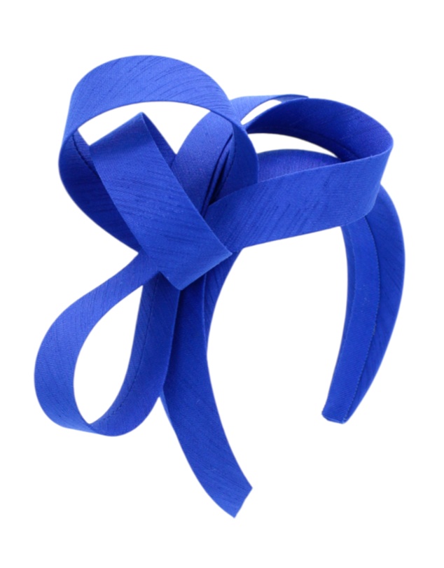 Morgan & Taylor - Mel Fascinator in Cobalt Blue