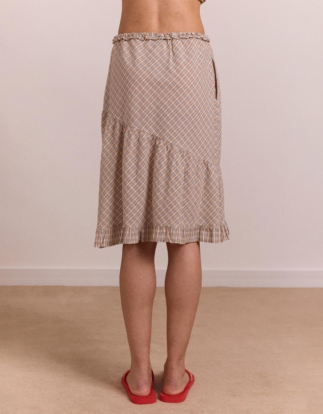 Damson Madder - Sigourney Ruffle Spiral Skirt