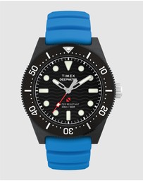 TIMEX - Deepwater Reef 200 43mm Synthetic Rubber Strap Watch