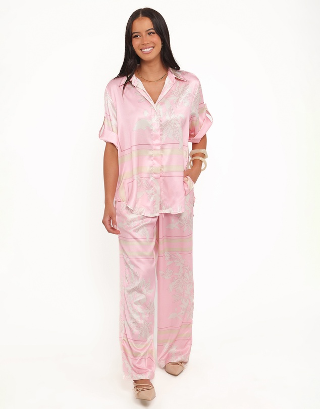 Petal & Pup - Elysia Pants - Pink White