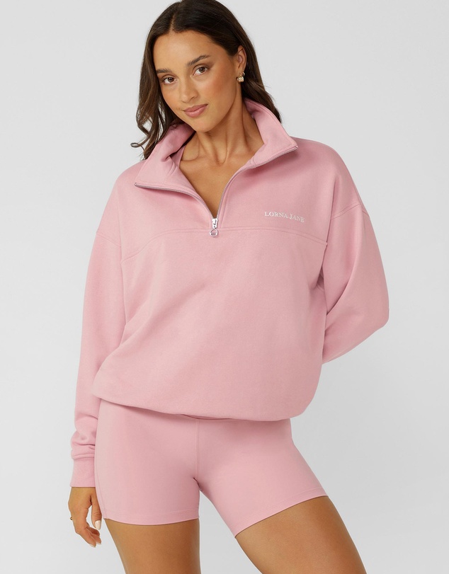 Lorna Jane - Streamline Quarter Zip Sweat