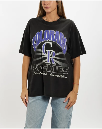 Vintage by The Real Deal - Pre Loved - 1994 MLB Colorado Rockies Tee