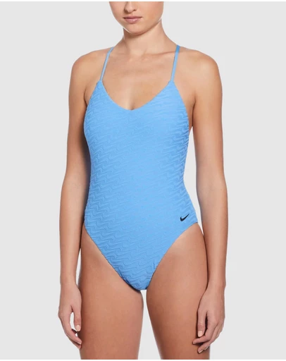 Nike - Swoosh Link Terry Y-Back One Piece Swimsuit