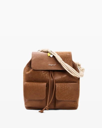 Desigual - Small embroidered backpack