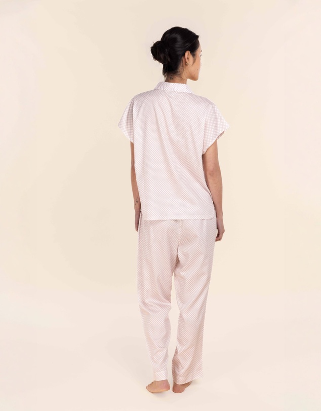 Gingerlilly - Marlie Diamond Print Cotton PJ