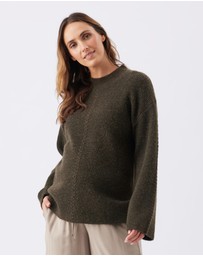 Ripe Maternity - Starci Cable Knit