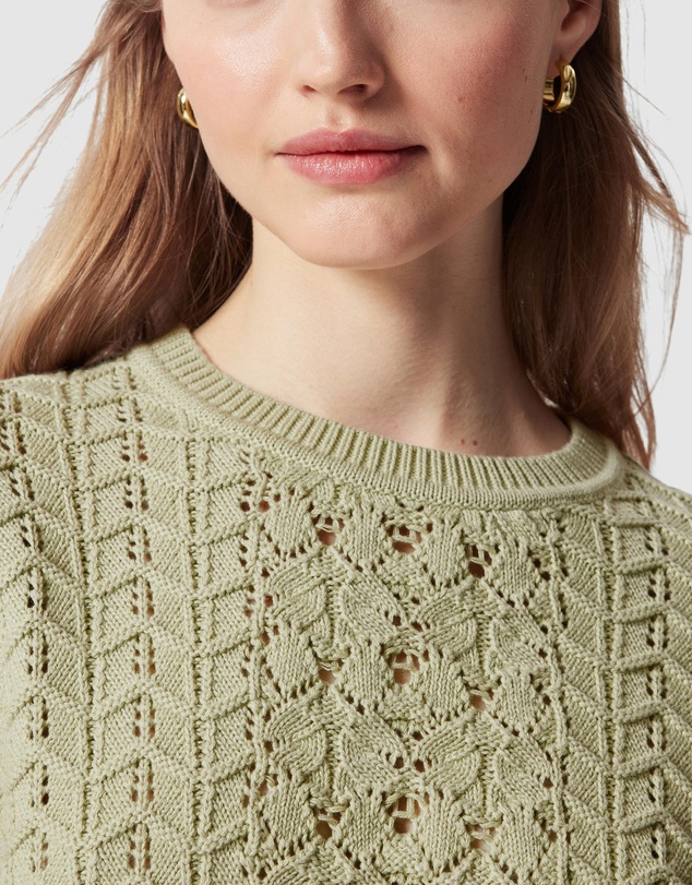 & Other Stories - Pointelle-Knit T-Shirt