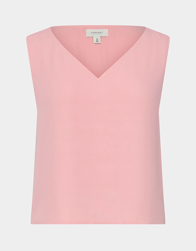 Forcast - Blair V-Neck Crop Top