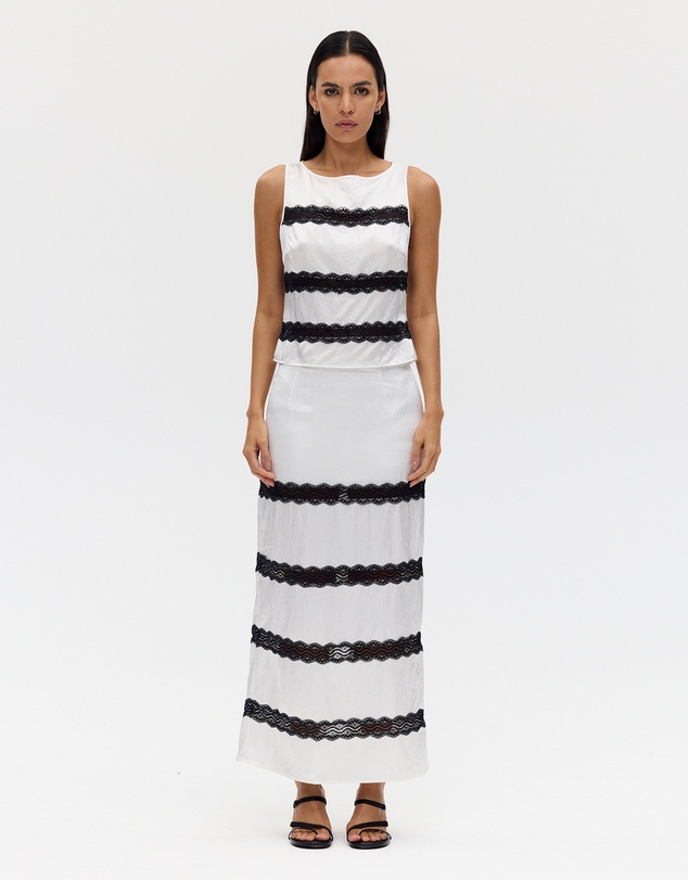 Third Form - Sevin Lace Panelled Top