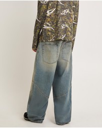 Insight - Baggy Moto Denim Jeans