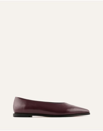 DARK MERLOT LEATHER
