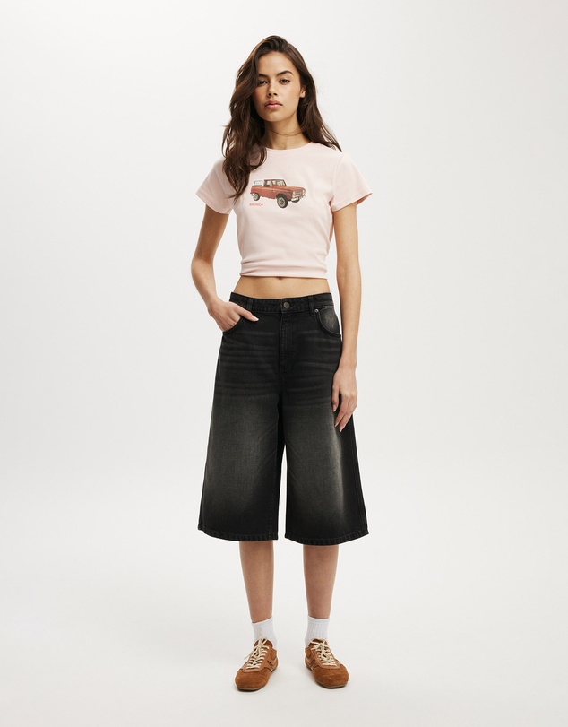 Cotton On - 91 Baggy Denim Jort