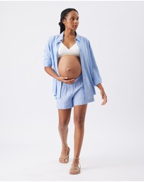 Ripe Maternity - Abby Stripe Shirt