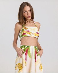 MAKU - Monaco Scarf Crop Top