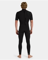 Quiksilver - Mens 2/2mm Prologue Short Sleeve Back Zip Wetsuit