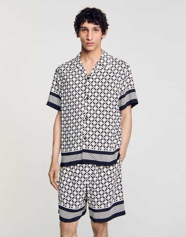 Sandro - Cross Mc Shirt