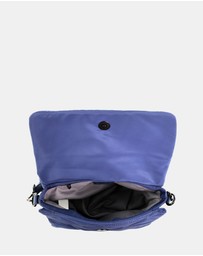 Pierre Cardin - Pierre Cardin Ladies Nylon Textured Crossbody Bag