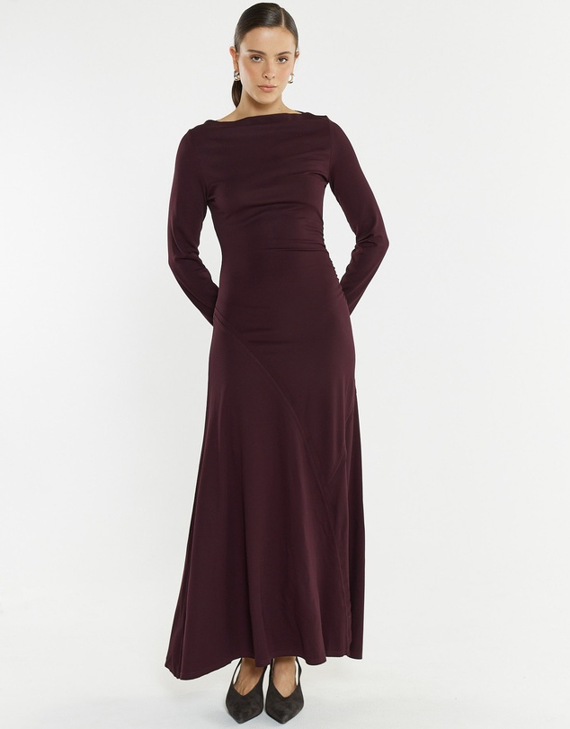 Sass - Jade Seamed Jersey Dress