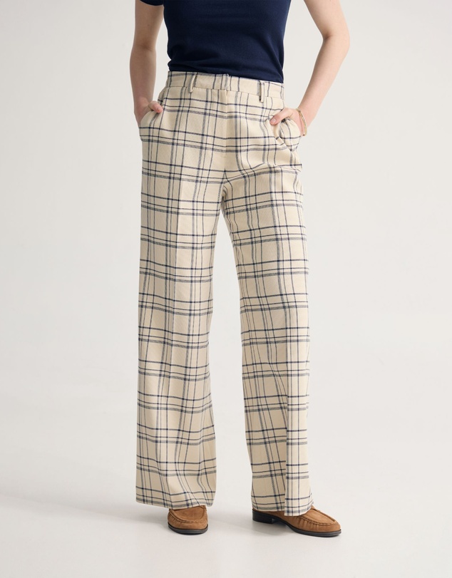 Oxford - Lauren Check Suit Pant