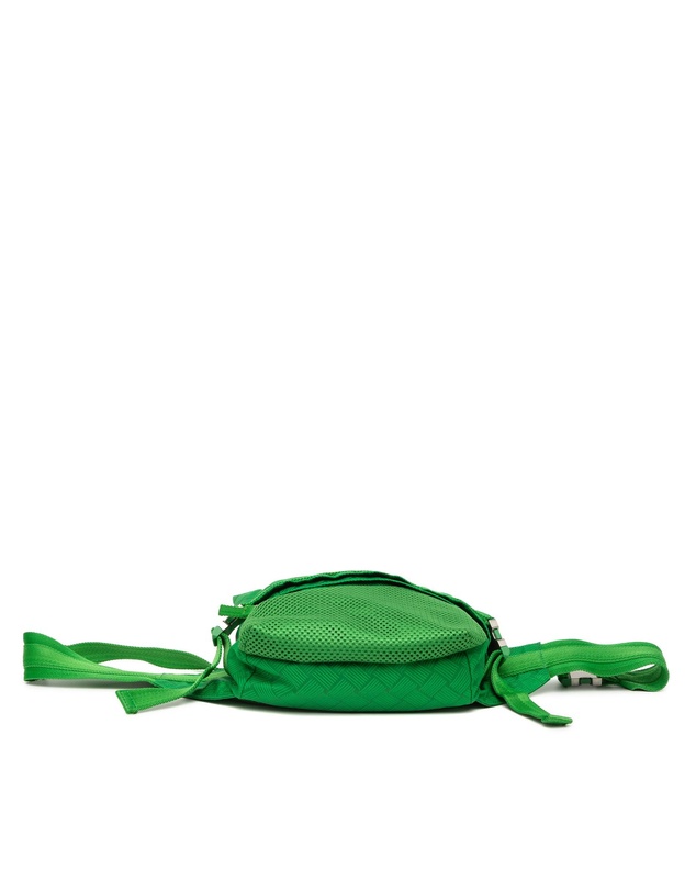 Pre-Loved by Azura Reborn - Pre-Loved Nylon and Mesh Intrecciato Belt Bag