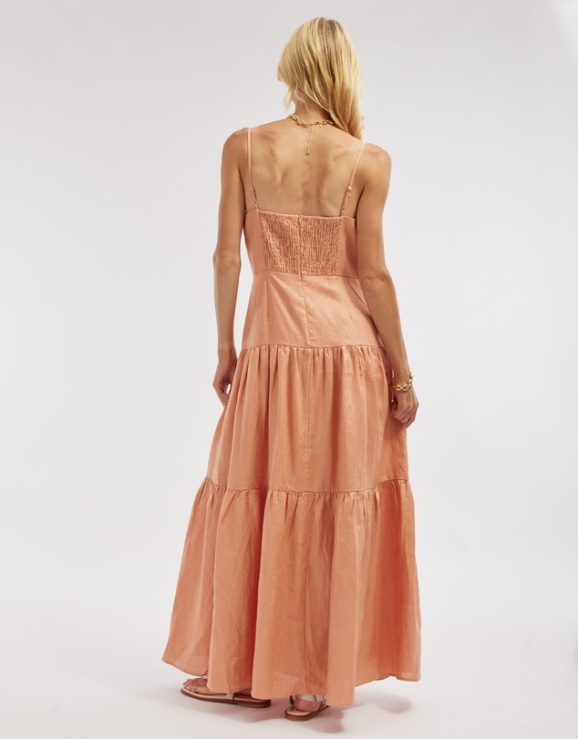 Amelius - Sorrento Linen Maxi Dress