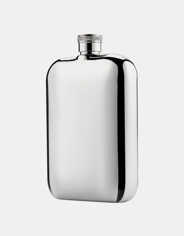 Wolf - Wolf Philipp Hip Flask With Cover Black